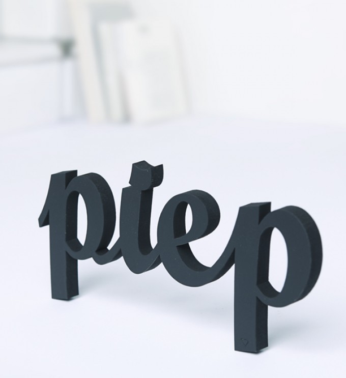 NOGALLERY Piep - Deko Schriftzug Holz NOGALLERY Piep - Deko Schriftzug Holz