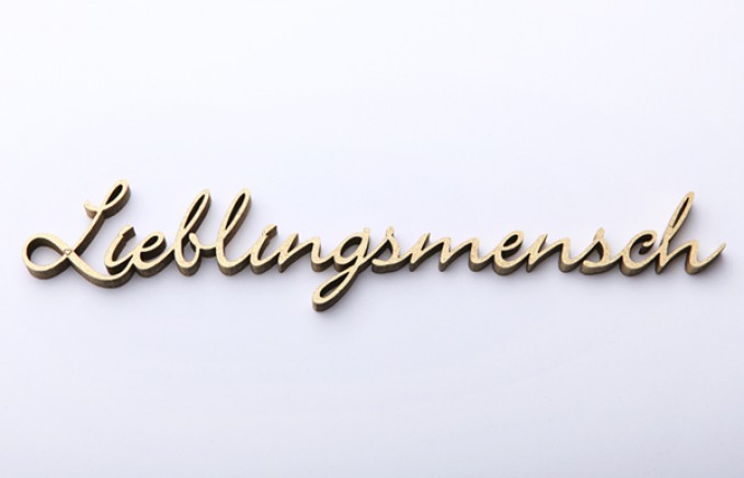 NOGALLERY Lieblingsmensch - Deko Schriftzug Holz NOGALLERY Lieblingsmensch - Deko Schriftzug Holz