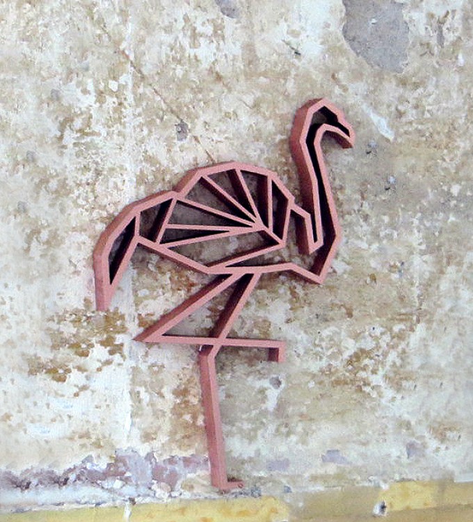 NOGALLERY Flamingo - Holz Motiv Deko NOGALLERY Flamingo - Holz Motiv Deko