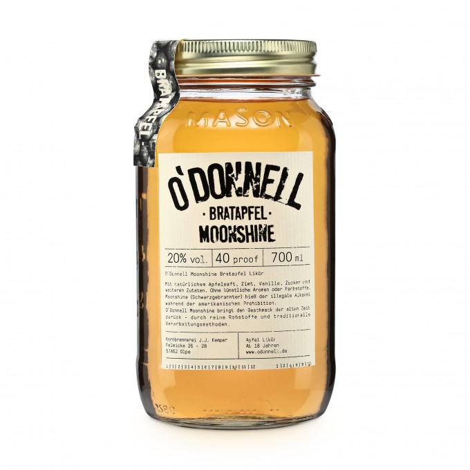 O'Donnell Moonshine Bratapfel (700ml) O'Donnell Moonshine Bratapfel (700ml)