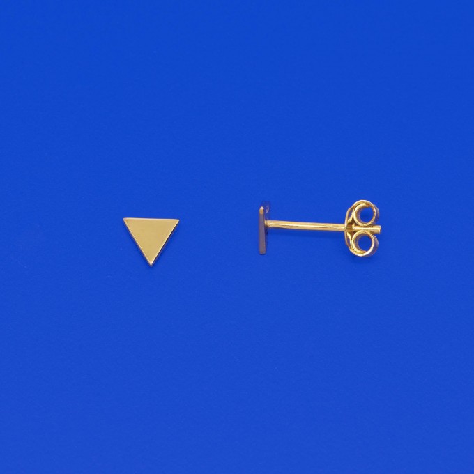 fejn jewelry - Ohrstecker 'triangle shiny' fejn jewelry - Ohrstecker 'triangle shiny'