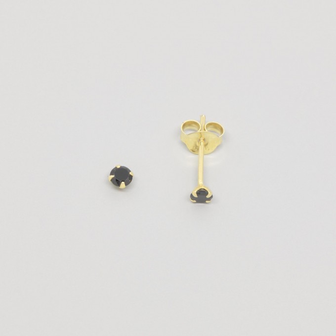 fejn jewelry - Ohrstecker 'black stud' fejn jewelry - Ohrstecker 'black stud'