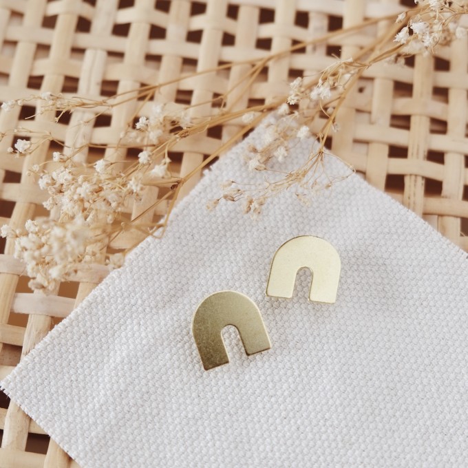 BRASSCAKE // Rainbow Studs BRASSCAKE // Rainbow Studs