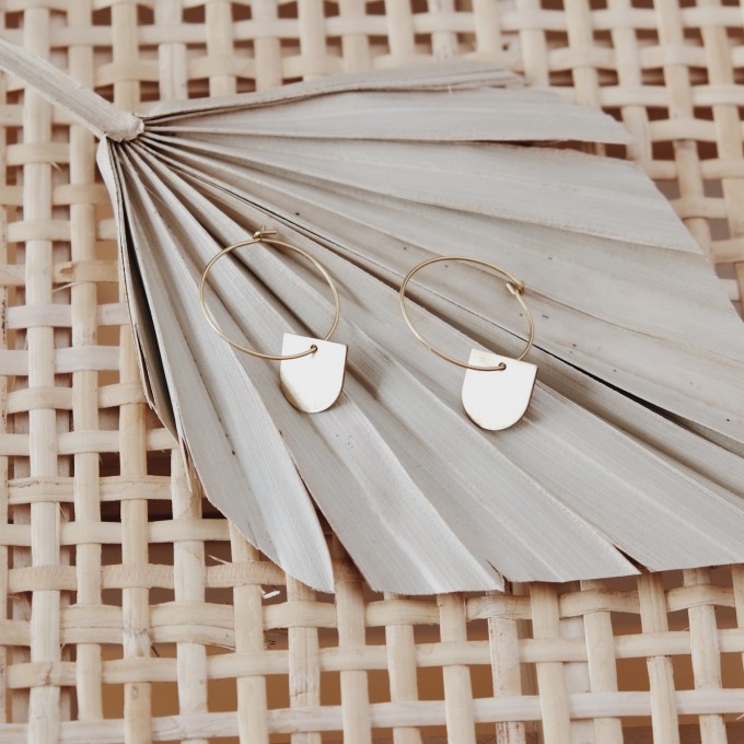 BRASSCAKE // Drop Hoops BRASSCAKE // Drop Hoops