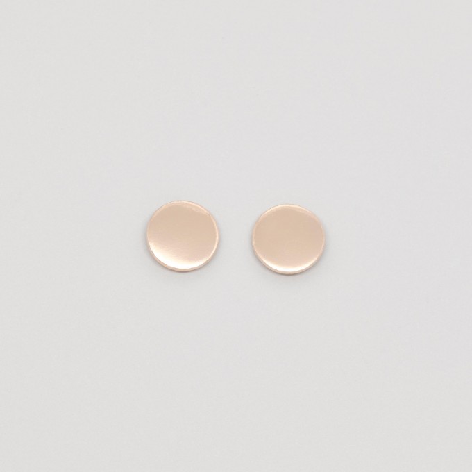 fejn jewelry - Ohrstecker 'disc shiny' fejn jewelry - Ohrstecker 'disc shiny'