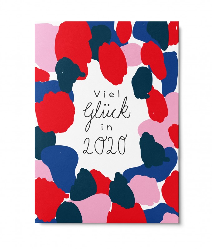 UNTER PINIEN – Glück 2020 – Postkarte UNTER PINIEN – Glück 2020 – Postkarte