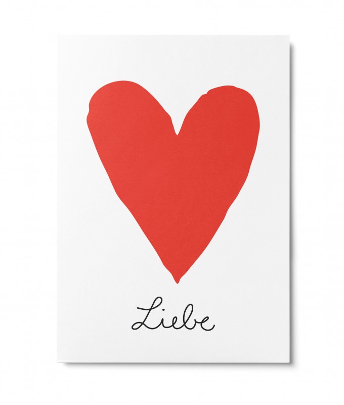 UNTER PINIEN – Liebe – Postkarte