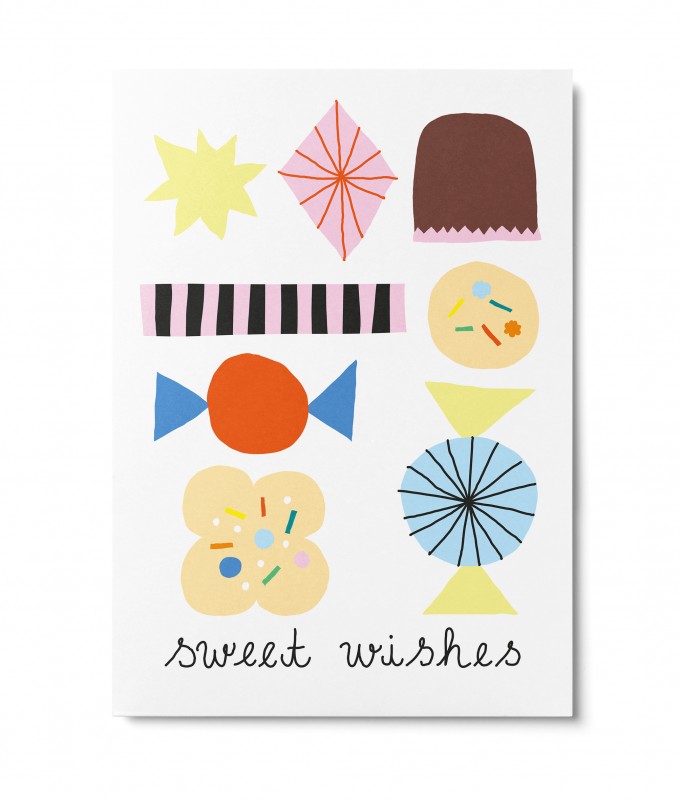 UNTER PINIEN – sweet wishes – Postkarte UNTER PINIEN – sweet wishes – Postkarte
