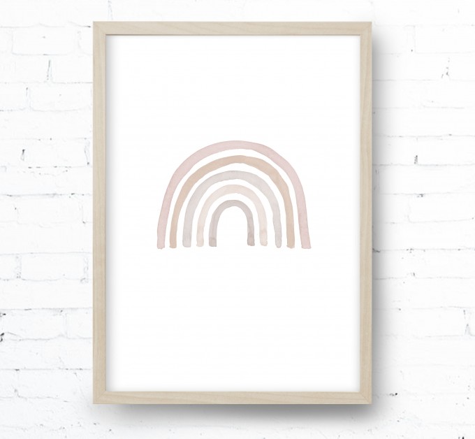 Kruth Design POSTER / PASTEL RAINBOW Kruth Design POSTER / PASTEL RAINBOW