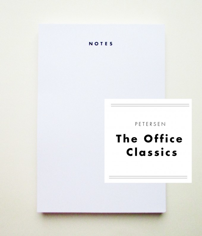 PETERSEN "The Office Classics", Schreibblock "Notes" PETERSEN "The Office Classics", Schreibblock "Notes"