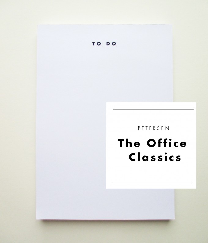 PETERSEN "The Office Classics", Schreibblock "To do"-Liste PETERSEN "The Office Classics", Schreibblock "To do"-Liste