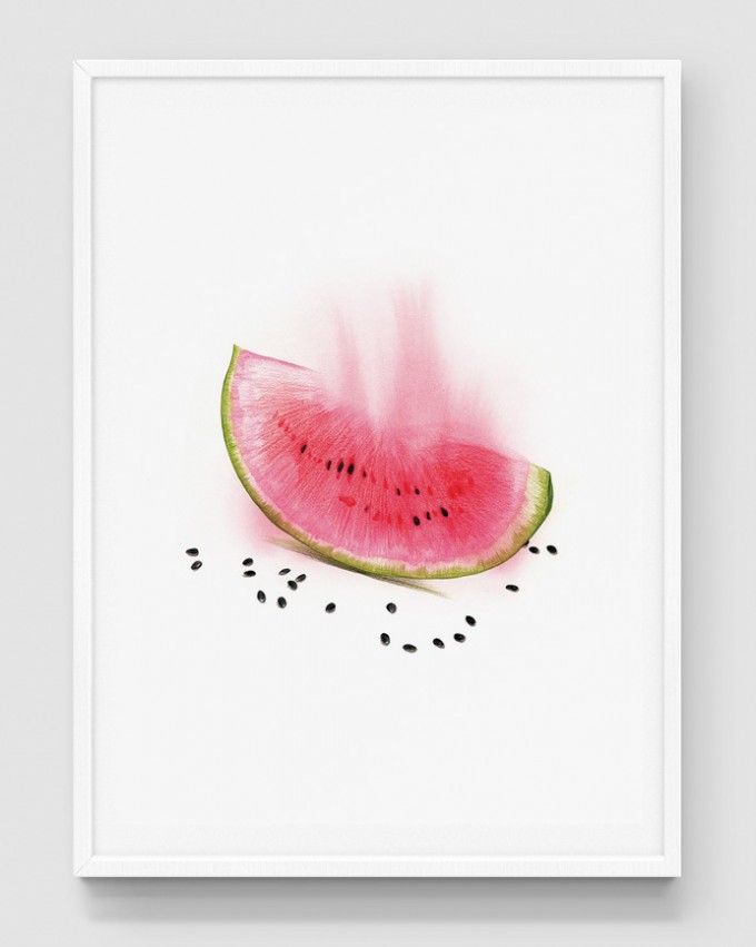 Ini Neumann MELON (50cm x 70cm) Ini Neumann MELON (50cm x 70cm)