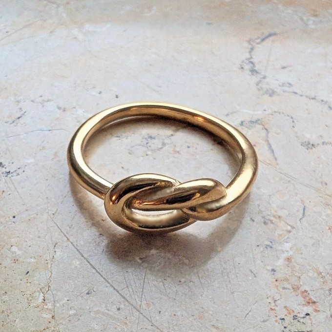 WUNDERVOLL | The Love Knot Ring - Gold