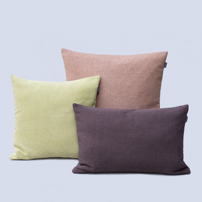 HOOK&EYE - Kissen 'Paris' 50x50 in sechs Farben HOOK&EYE - Kissen 'Paris' 50x50 in sechs Farben