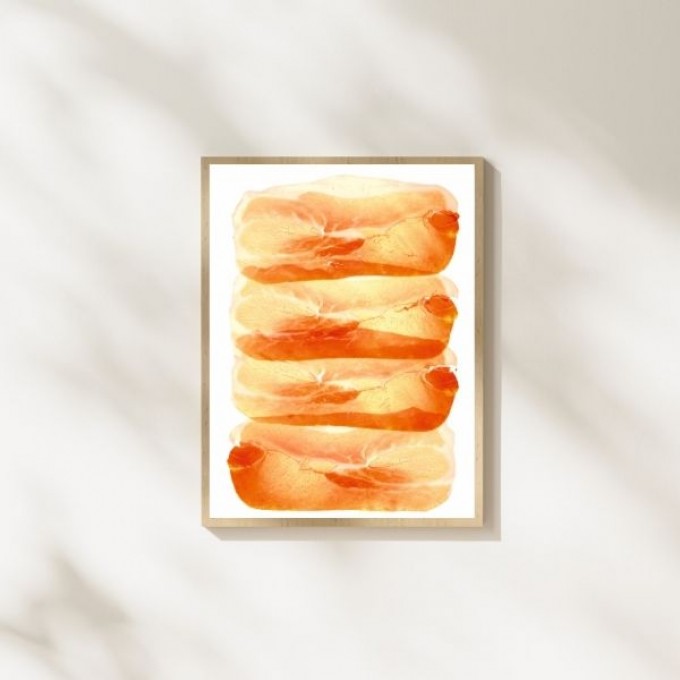 Parmaschinken Scheiben A3
Bilderdruck von Max Faber