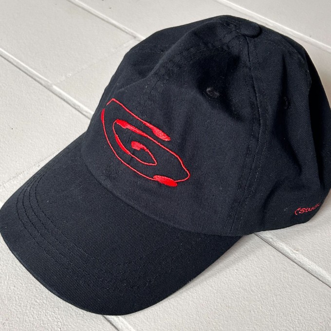 Swirl Cap black — Paul & Toni Merch Dad Cap Low Profile