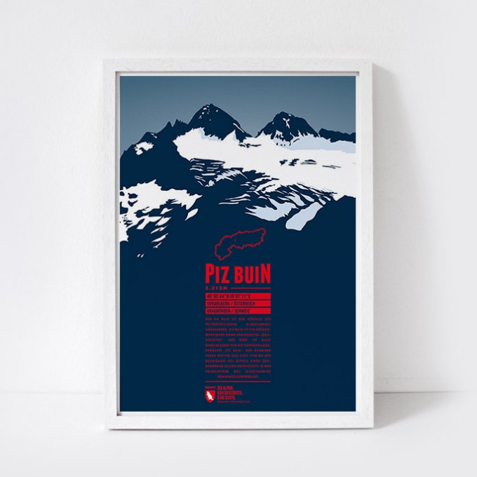 Marmota Maps – Piz Buin - Bergdruck Marmota Maps – Piz Buin - Bergdruck