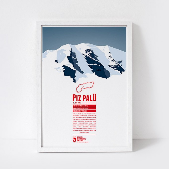 Marmota Maps – Piz Palü - Bergdruck Marmota Maps – Piz Palü - Bergdruck
