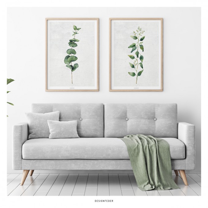 designfeder | Poster Pflanze Urban Jungle No.1+2 designfeder | Poster Pflanze Urban Jungle No.1+2