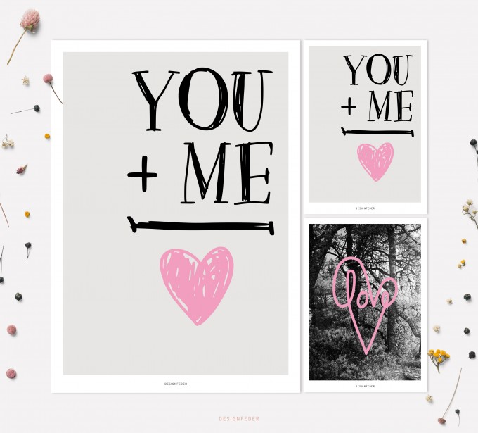 designfeder | Poster & Postkarten Love designfeder | Poster & Postkarten Love