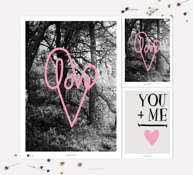 designfeder | Poster & Postkarten Love 2 designfeder | Poster & Postkarten Love 2