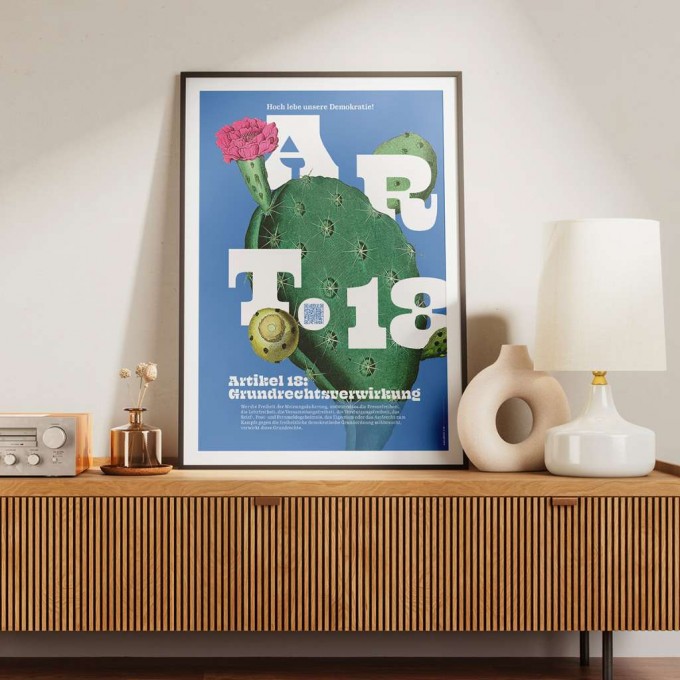 Grundrechte-Poster, Art. 18