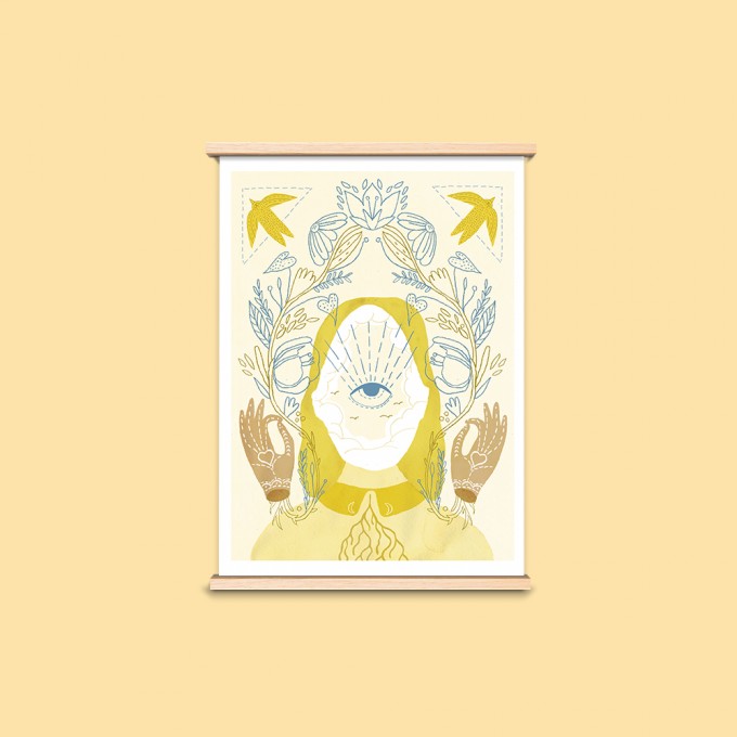 Notietzblock Print "Achtsamkeit", A4
Notietzblock Print "Achtsamkeit", A4