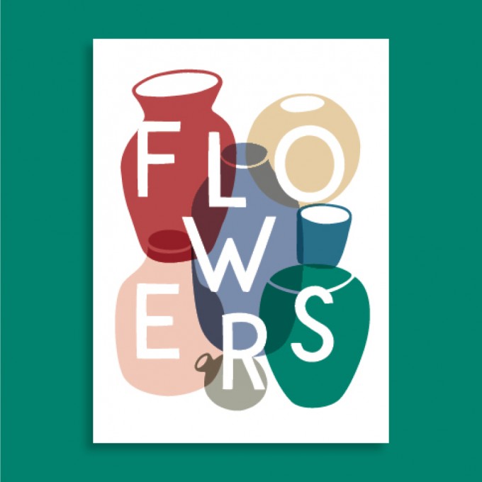 Family Tree Shop / Postkarte / Flowers Family Tree Shop / Postkarte / Flowers