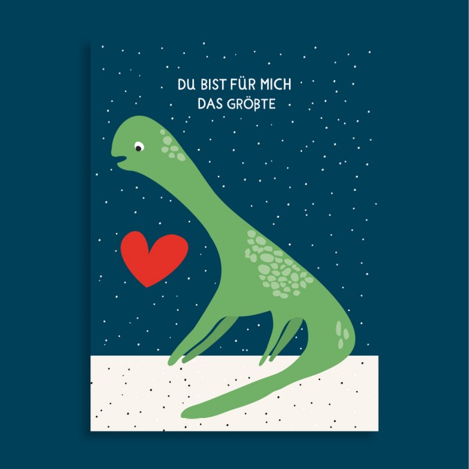 Family Tree Shop / Postkarte / Dinosaurier Family Tree Shop / Postkarte / Dinosaurier