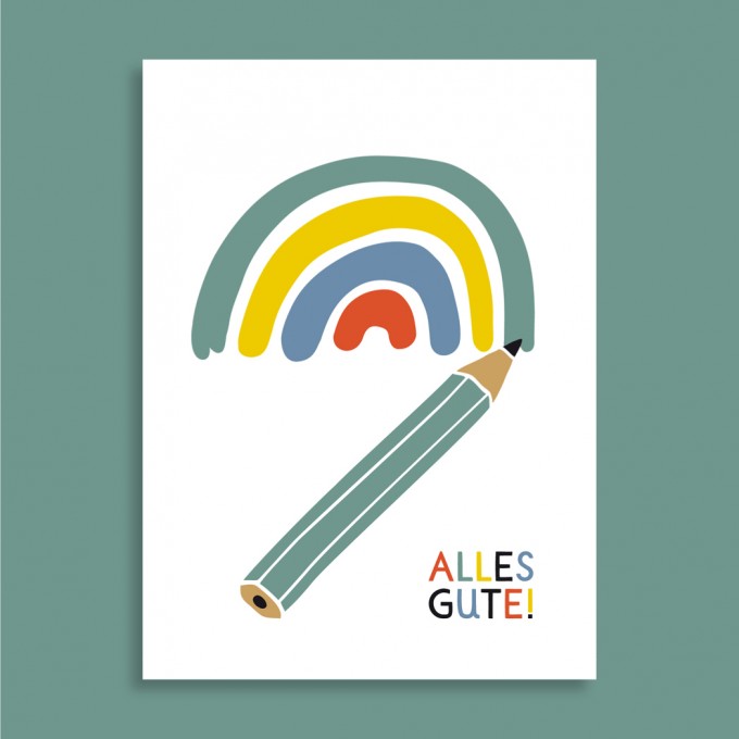 Family Tree Shop / Postkarte / Regenbogen Family Tree Shop / Postkarte / Regenbogen
