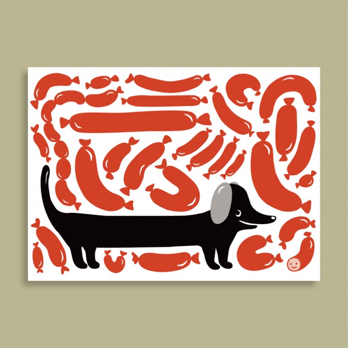 Family Tree Shop / Postkarte /
Wursthund Family Tree Shop / Postkarte /
Wursthund
