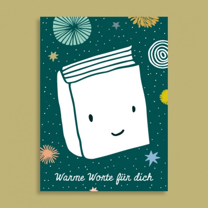 Family Tree Shop / Postkarte / Warme Worte Family Tree Shop / Postkarte / Warme Worte