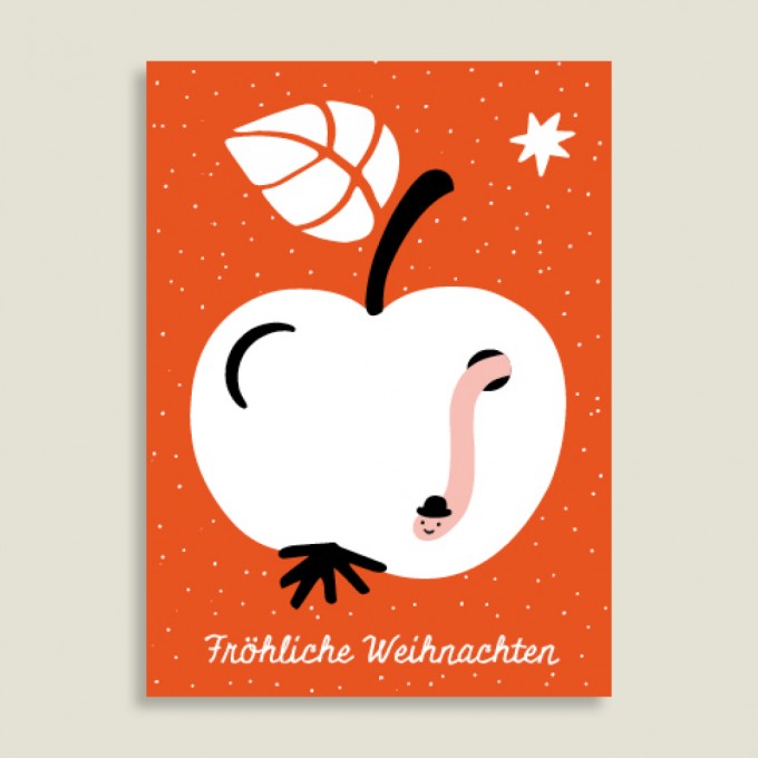 Family Tree Shop / Postkarte / Der Weihnachtswurm
Family Tree Shop / Postkarte / Der Weihnachtswurm