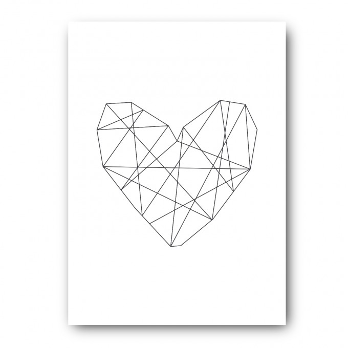 melike Postkarte Drahtherz melike Postkarte Drahtherz