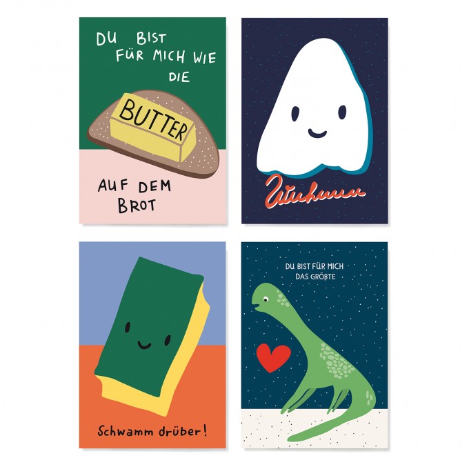 Family Tree Shop / Postkarten-Set / Funny & Lovely Family Tree Shop / Postkarten-Set / Funny & Lovely