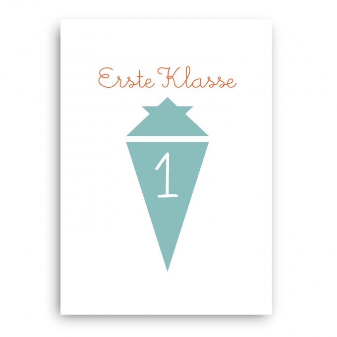 melike Schulanfang Erste Klasse Postkarte melike Schulanfang Erste Klasse Postkarte