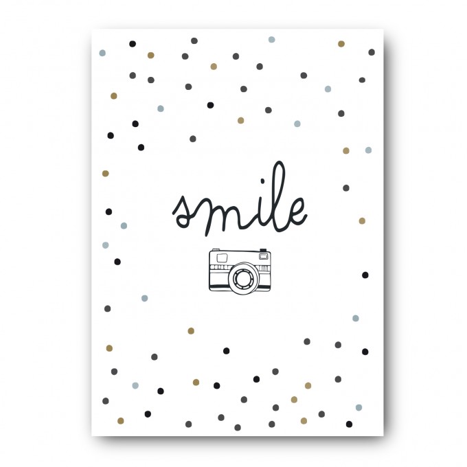 melike Postkarte Smiley melike Postkarte Smiley