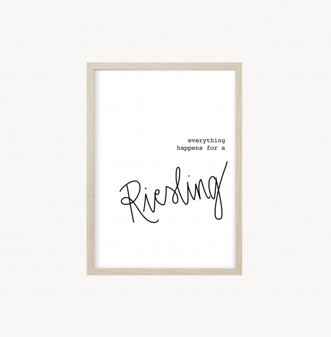 Kruth Design POSTER / RIESLING Kruth Design POSTER / RIESLING