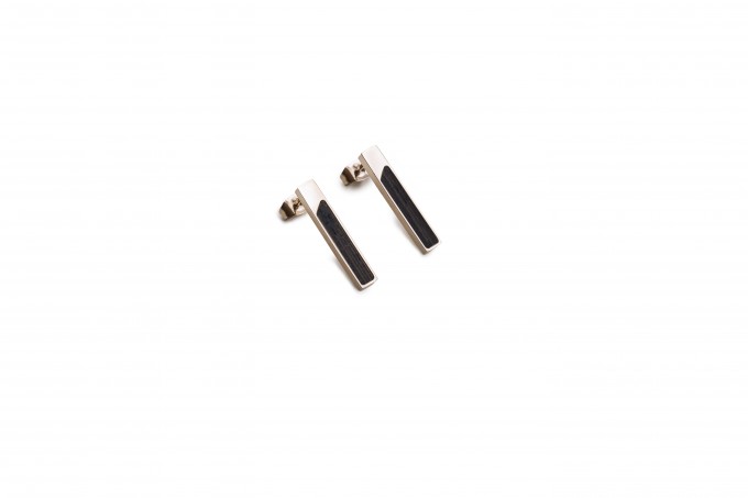 BeWooden Ohrringe mit Holzdetail - Neue Collection - Rose Earrings Rectangle BeWooden Ohrringe mit Holzdetail - Neue Collection - Rose Earrings Rectangle