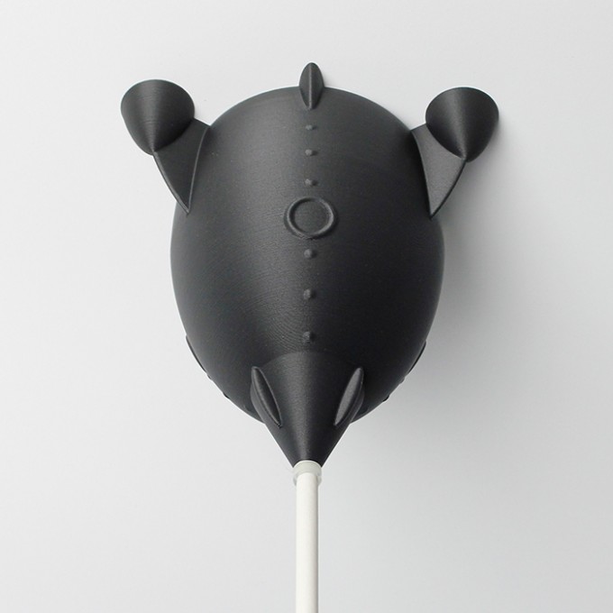 canopie® - Lampenbaldachin – Rakete Mattschwarz