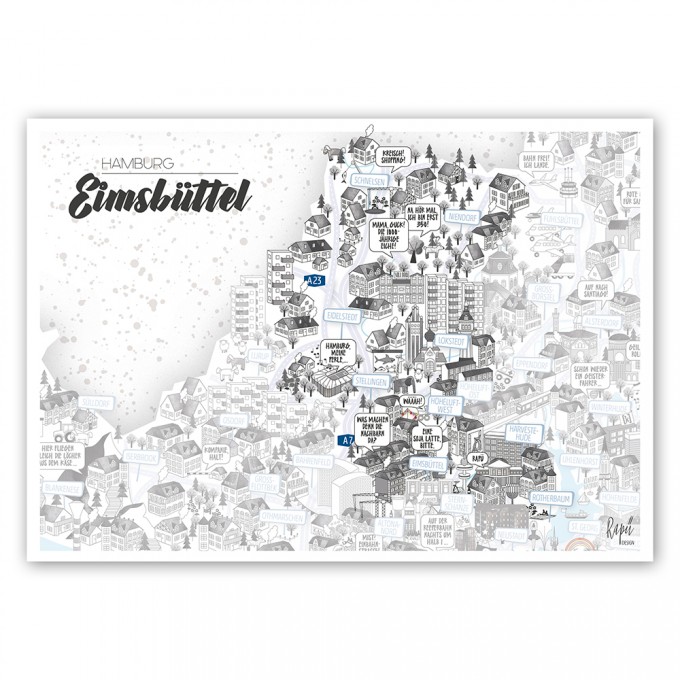 Rapü Design
Bezirksposter Hamburg Eimsbüttel Rapü Design
Bezirksposter Hamburg Eimsbüttel