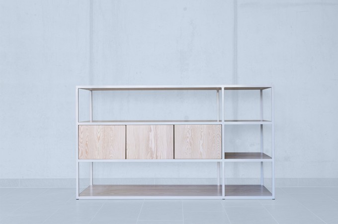 SIDEBOARD CELESTE MINI TELE GREY | JOHANENLIES SIDEBOARD CELESTE MINI TELE GREY | JOHANENLIES