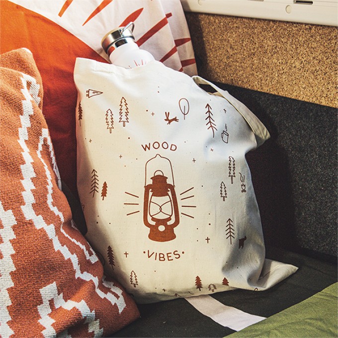 Roadtyping Stofftasche Wood Vibes Roadtyping Stofftasche Wood Vibes