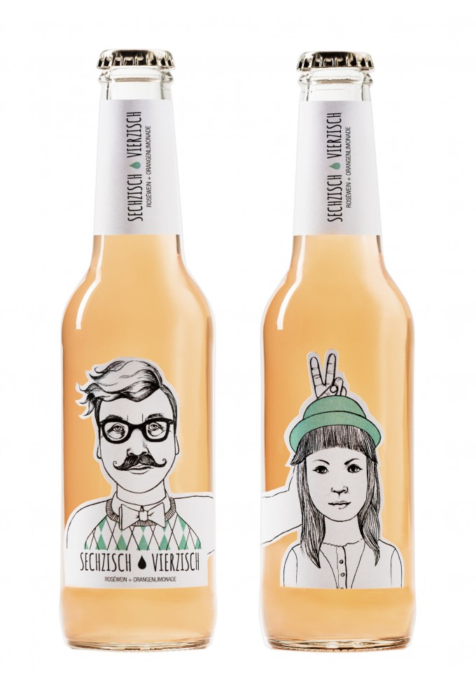 Sechzisch Vierzisch / Weinschorle / Roséwein+Orangenlimonade 0,275ml / 6,4%vol(15er Kiste) Sechzisch Vierzisch / Weinschorle / Roséwein+Orangenlimonade 0,275ml / 6,4%vol(15er Kiste)