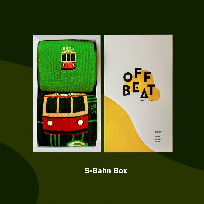 S-Bahn Box, Berlin Geschenk-Box von Offbeat