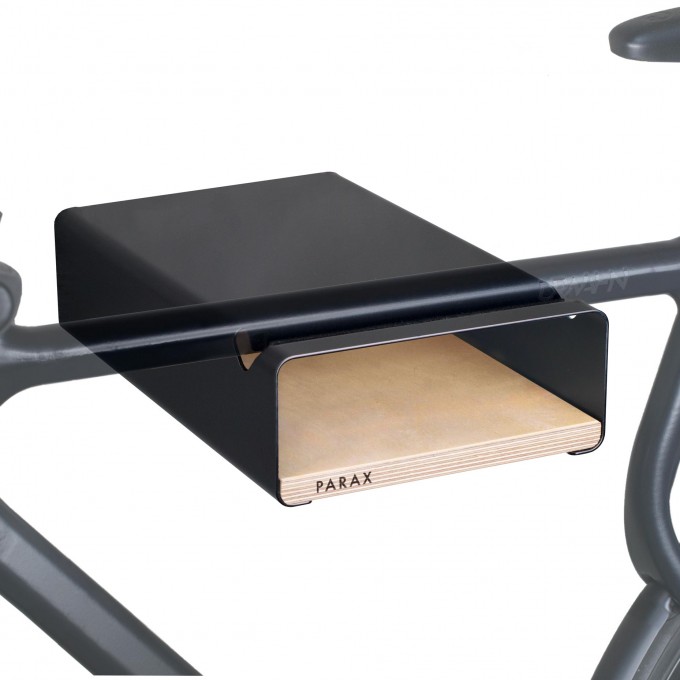 Design Fahrrad-Wandhalterung | PARAX® S-RACK | Schwarz mit Birken Holz | für Rennrad Hardtail & Cityrad Design Fahrrad-Wandhalterung | PARAX® S-RACK | Schwarz mit Birken Holz | für Rennrad Hardtail & Cityrad