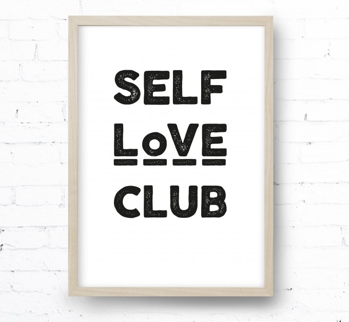 Kruth Design POSTER / SELF LOVE CLUB Kruth Design POSTER / SELF LOVE CLUB