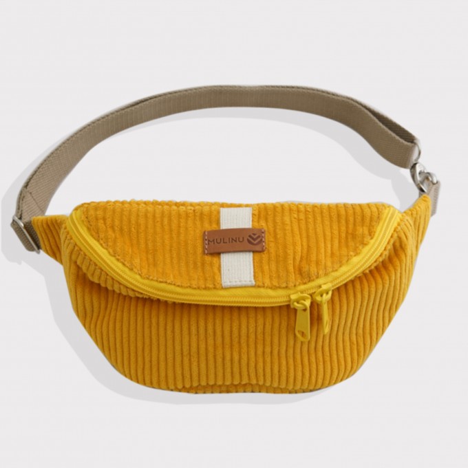 MULINU – Bauchtasche | Hipbag HENNES Breitcord Gelb MULINU – Bauchtasche | Hipbag HENNES Breitcord Gelb