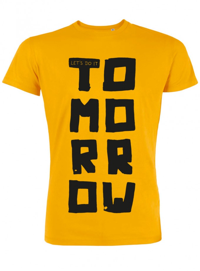 wat? Apparel Let's do it tomorrow - T-Shirt Herren wat? Apparel Let's do it tomorrow - T-Shirt Herren