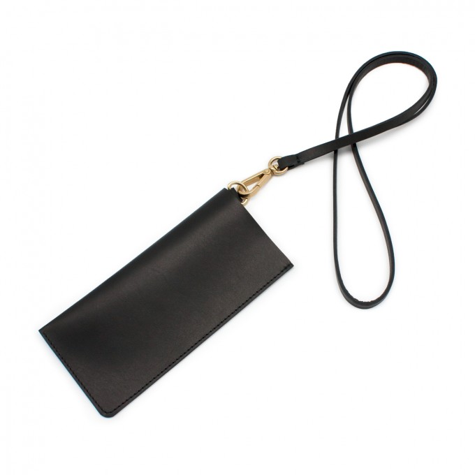 TUVA Lanyard + Brillenetui | black